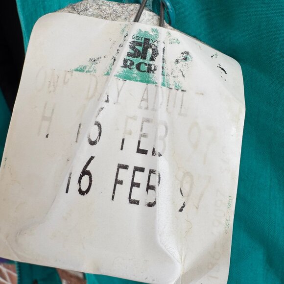 Vintage Expeditions 90s Teal Purple Red Ski Jacket – Size XL - Picture 4 of 15